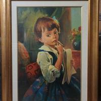 Quadro Bambina Balloni Claudio