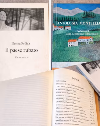 2 libri narrativa Montello: Follina + Antologia