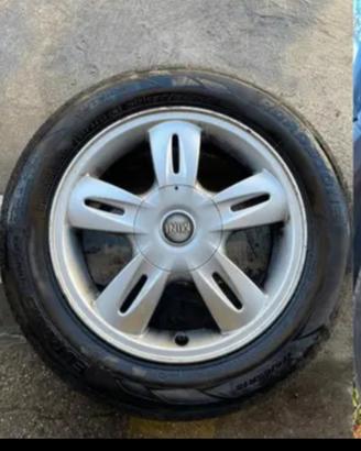 4 cerchi + gomme 80% mini cooper