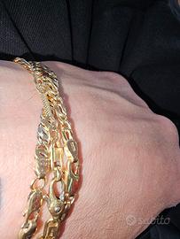 Collane è Bracciali oro 18kt