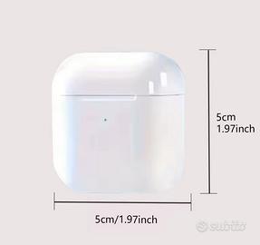 Ciuffie bluetooth ricaricabili colore bianco