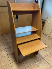 Mobile verticale porta computer 71x54 h159