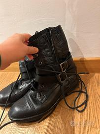 Stivaletti in vera pelle