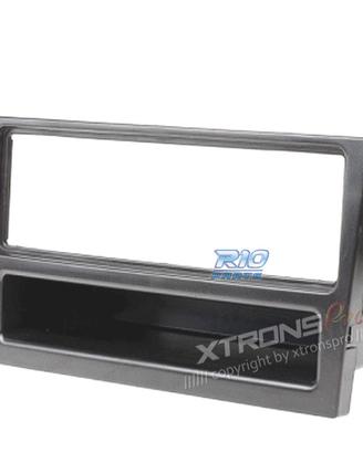 CORNICE NERA RADIO 1-DIN PER OPEL