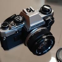 olympus Om 10 con 50 e Manual Adapter