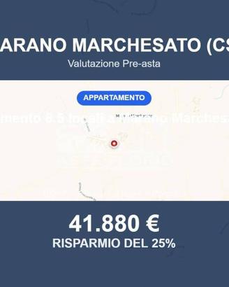 Immobile in asta di 109 m² a Marano Marchesato