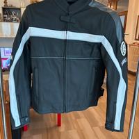 Giacca moto donna Yamaha in pelle taglia M