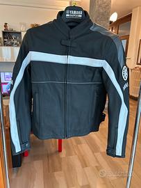 Giacca moto donna Yamaha in pelle taglia M