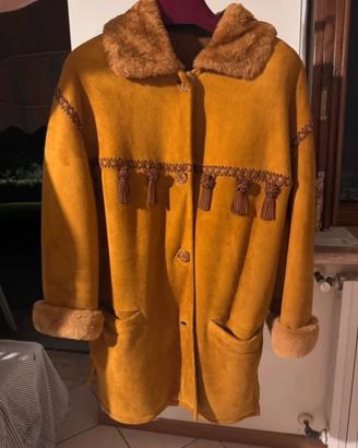 Cappotto in vera pelle di montone