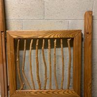 Cancelletto in legno stile etnico