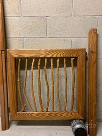 Cancelletto in legno stile etnico