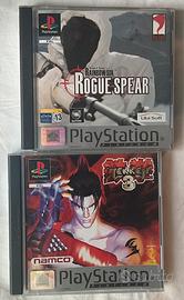 Tekken 3 Ps1 + Rainbow six (in omaggio)