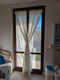 Finestra e portafinestre in legno noce Nussbaum