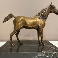 Cavallo in Bronzo Fusione " cera a perdere "