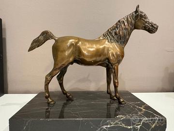 Cavallo in Bronzo Fusione " cera a perdere "