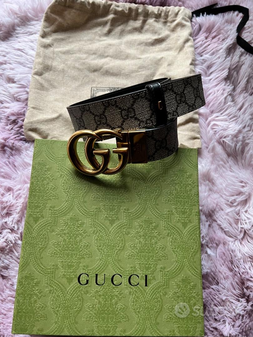 Cintura Gucci Reversible Marmont Abbigliamento e Accessori In