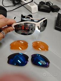 occhiali sport Crivit con 3 lenti intercambiabili