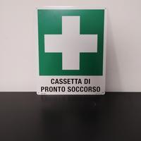 Cartello "Cassetta di pronto soccorso"
