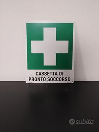 Cartello "Cassetta di pronto soccorso"