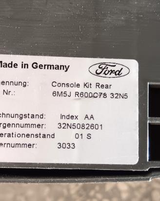 Console posteriore Ford C-Max 2007-2010  