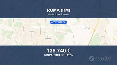Immobile in asta di 72 m² a Roma