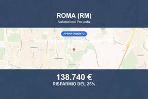 Immobile in asta di 72 m² a Roma