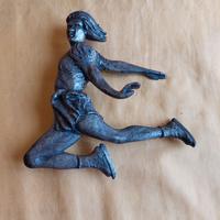 PATTINATRICE, placchetta in metallo pesante,vintag