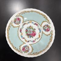 Piatto porcellana vintage stile Limoges decorato.