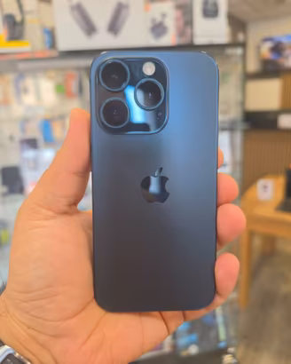 APPLE IPONE 15 PRO 256GB TITANIO BLU PARI AL NUOVO