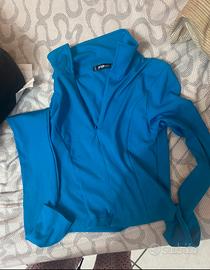 Maglia sportiva con zip