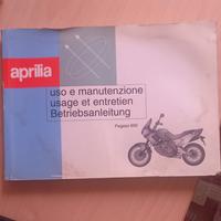  libretto uso e manutenz. Aprilia Pegaso cube