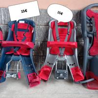 Seggiolini bici trasporto bimbi 