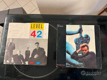 4 Disci stereo 8 e 45 giri