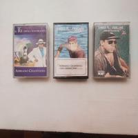 Tris di musicassette di Adriano Celentano