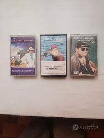 Tris di musicassette di Adriano Celentano