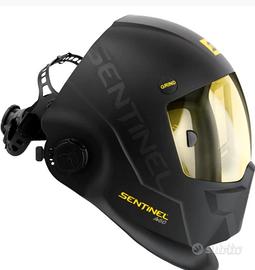 esab sentinel a-60 helmet  maschera a cristalli 