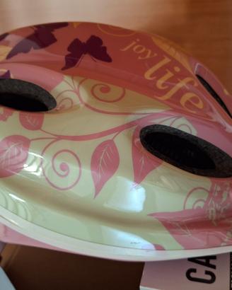 Casco bicicletta bambina