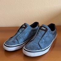 Mocassini uomo/ragazzo azzurri Fila