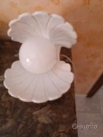 lampada da tavolo forma ostrica