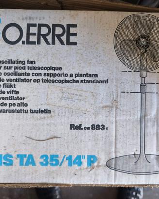 Ventilatore  oscillante con supporto a piantana
