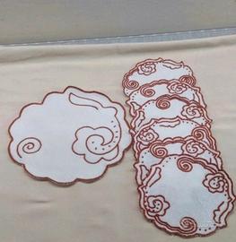 Set sottobicchieri in lono