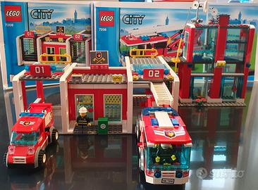 LEGO City Caserma pompieri Vigili del Fuoco 7208