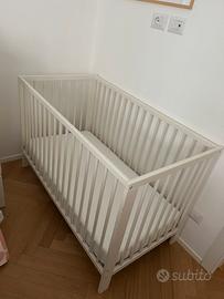 Lettino ikea gulliver + materasso