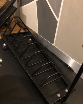 Rastrelliera porta pesi