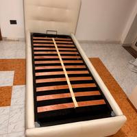 Lettino singolo contenitore