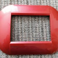 Placche BTicino tonde rosse Living Light sunset