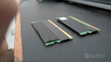  kit RAM 2 da 8gb= 16 DDR5 per notebook 