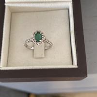Anello in oro bianco 18k