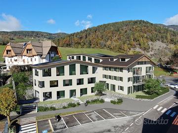 Quadrilocale al piano terra con giardino