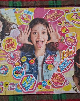 puzzle Soy Luna Disney 2 in 1 poster Vip edizione